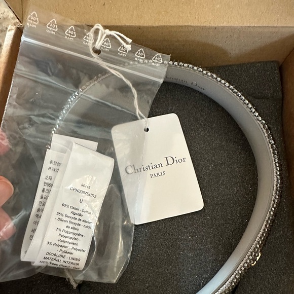Dior Rhinestone Headband - Picture 7 of 13